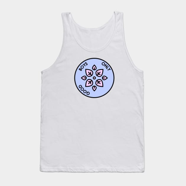 GOOD BOYS ONLY ╮(︶︿︶)╭ Lavender Edition Tank Top by pacificana